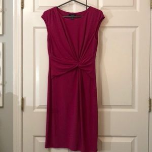 Women’s Chaps Cap Sleeve Pink Dress size M